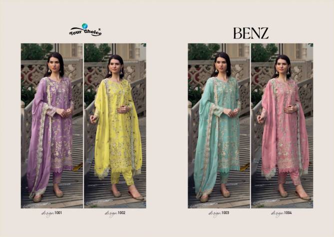 Your Choice Benz Straight Cut Readymade Suits Catalog
